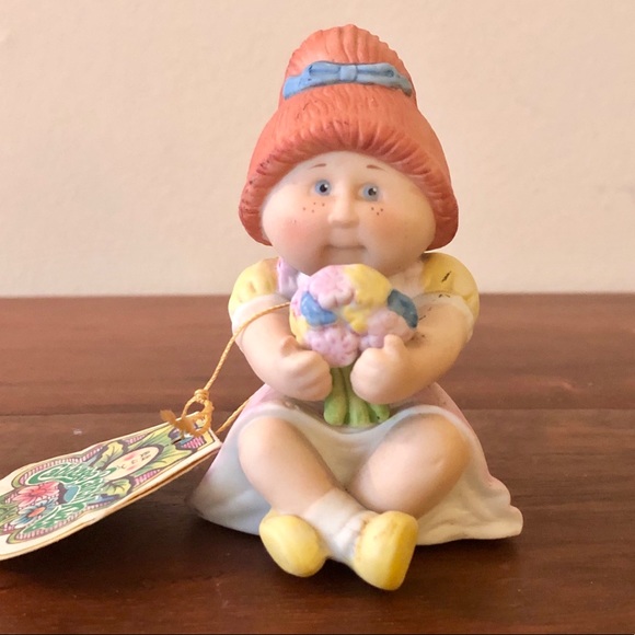 cabbage patch ceramic figurines 1984